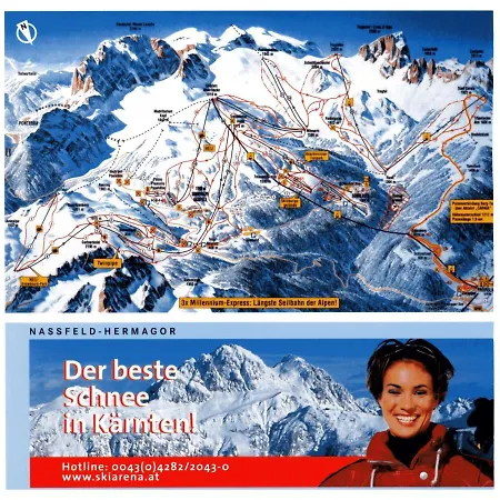 Terezia-appartements Nassfeld * Hermagor-Pressegger See